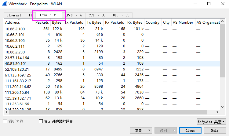 网深科技 NetInside 网络分析 Wireshark 终端分析数据