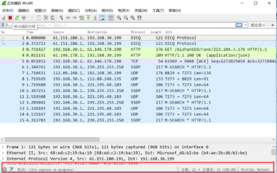 网络分析系列之七_Wireshark入门介绍