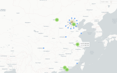 利用GeoIP地图可视化分析网络终端位置